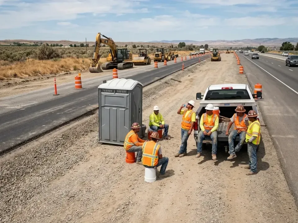highway-road-construction-crew-007 — frequently asked questions, Porta Potty and Restroom Rentals in Clarkson Valley, MO